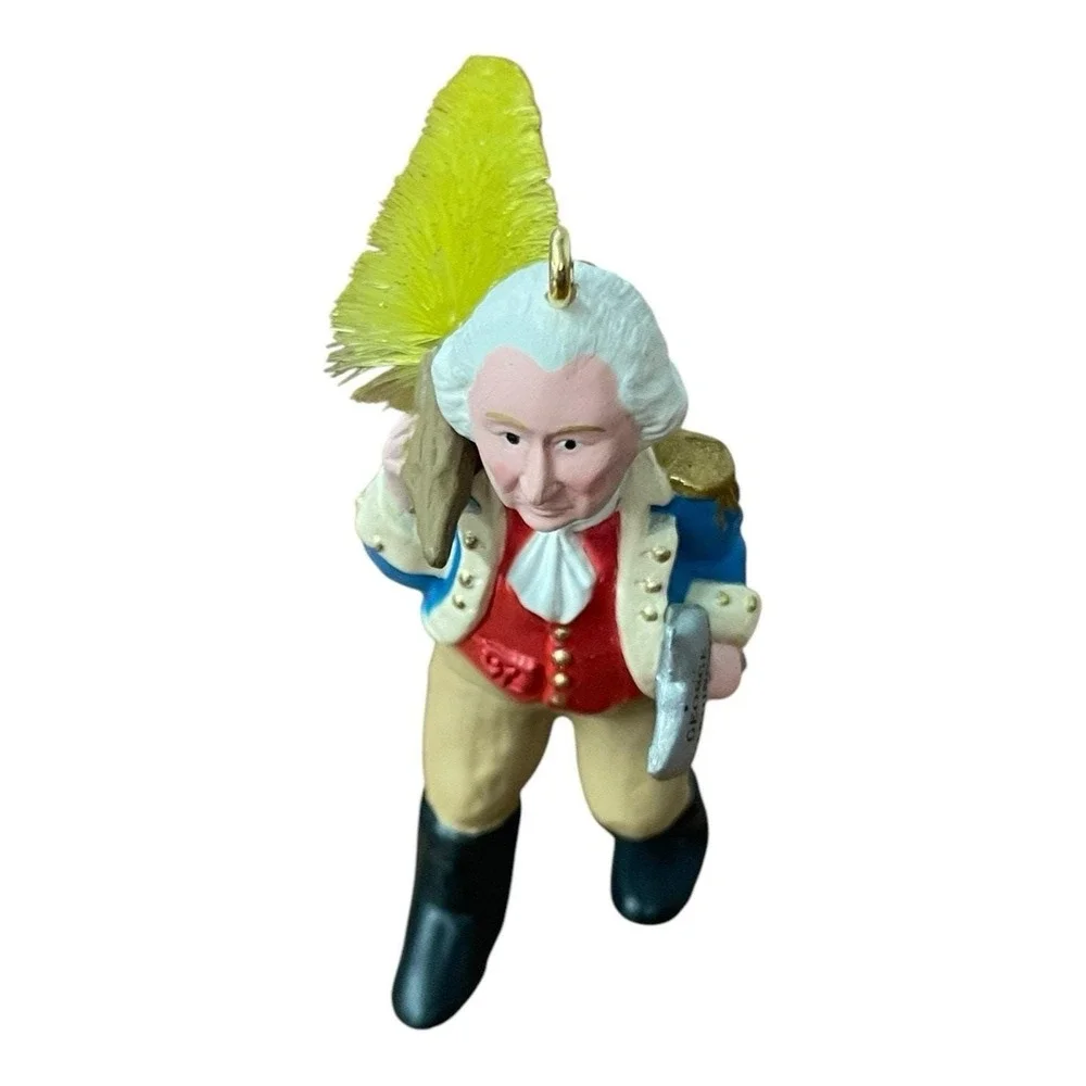 Honest George American Commemorative 1992 Hallmark Keepsake‎ Ornament